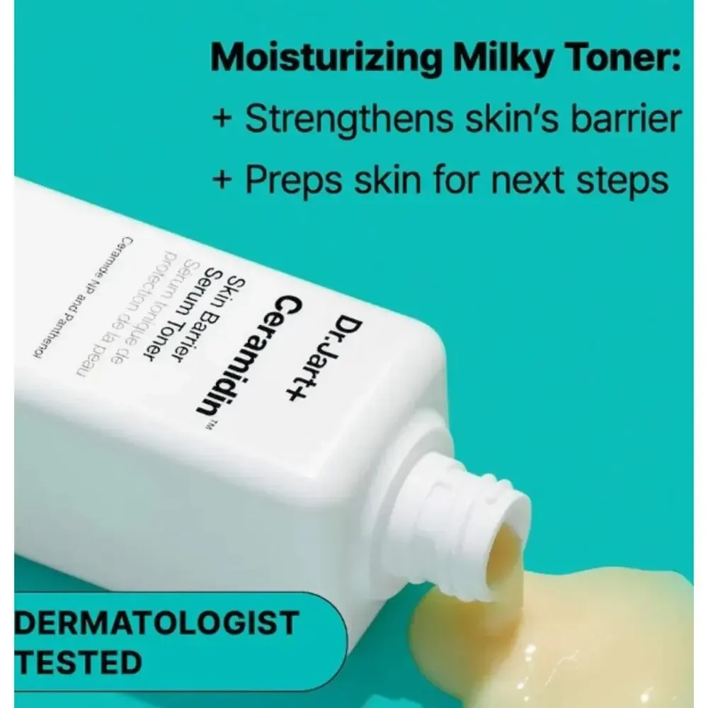Dr. Jart+ Ceramidin Skin Barrier Serum Toner, NWT